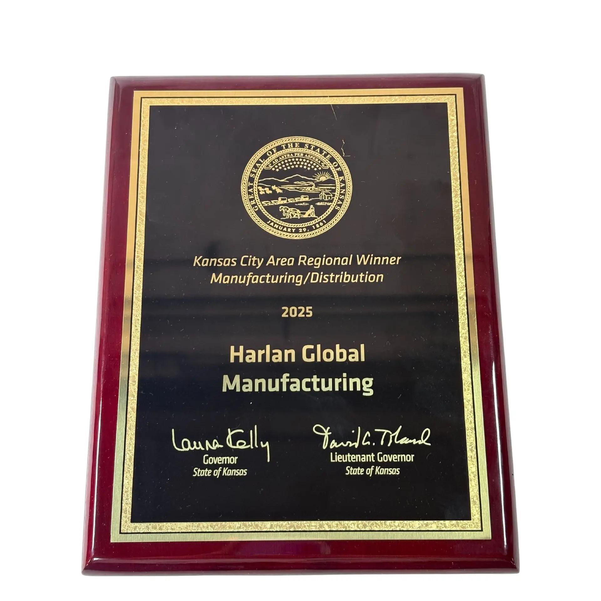 Kansas City Area Regional Winner Manufacturing/Distribution 2025 Award