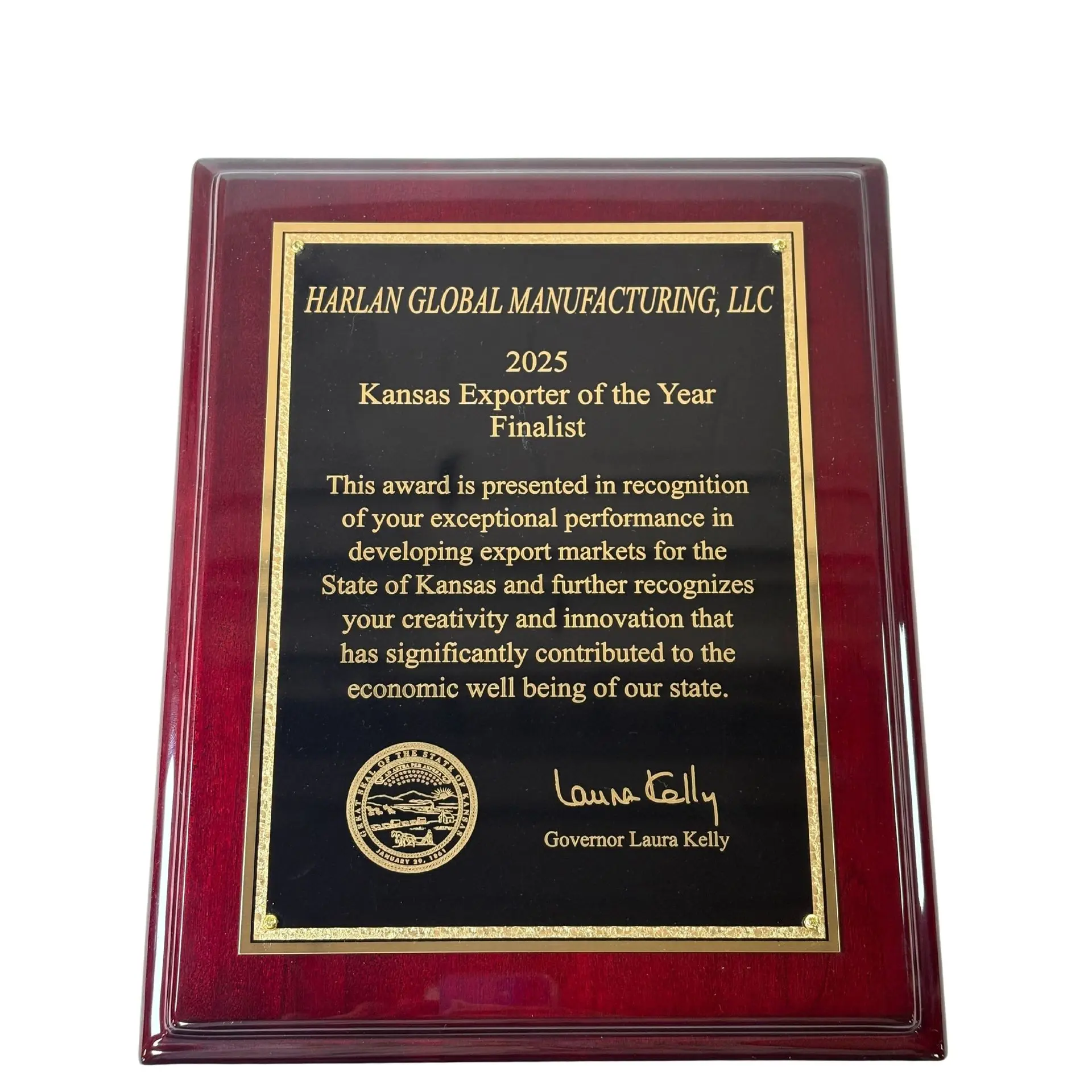 Governor's Exporter of the Year Finalist 2025 Award