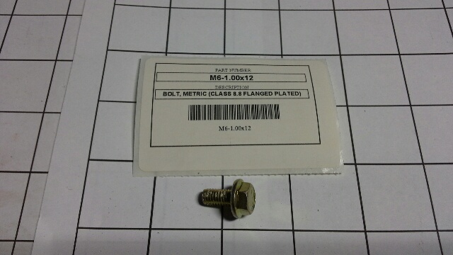 M6-1.00X12