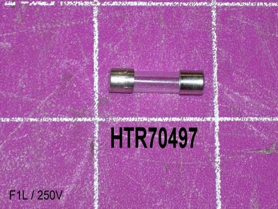 [Fuse, AGC 1 Amp] HTR70497