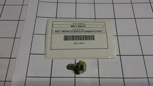M6-1.00X12
