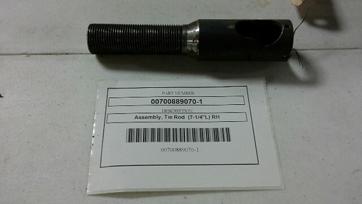 [Assembly, Tie Rod  (7-1/4''L) RH] 00700889070-1
