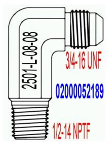 [Fitting, Adapter   (90d  2501-L-08-08)] 02000052189