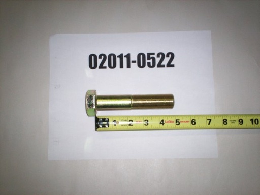[Bolt, 1-14 X 5 HCS GR 8 ZNCZNC YEL] 02011-0522