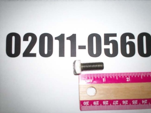 [Bolt, 3/8-16 x 1 Square Head bolt plain] 02011-0560