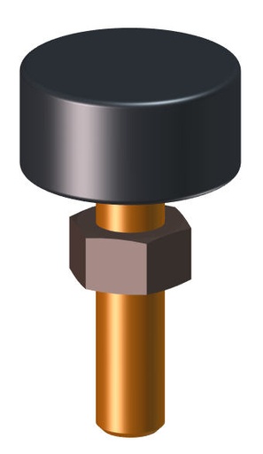 [Bumper, Hood  (70±5 Durometer)] 02011-0627