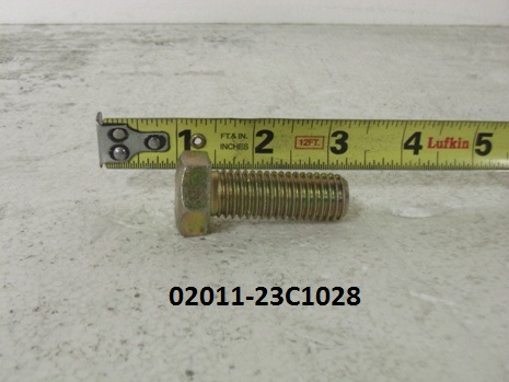 [Bolt, 5/8-11 x 1-3/4, GR 8, YZ] 02011-23C1028