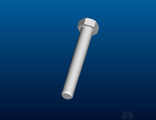 [Bolt, 1/2-13 x 3-1/2, GR 8, YZ] 02011-23C856
