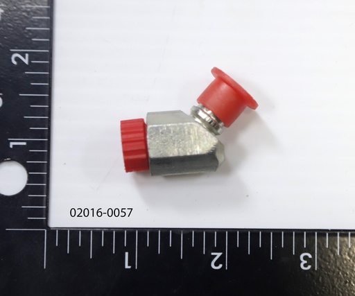 [Fitting, 45 DEG, 1/8 NPT, M/F, Steel] 02016-0057