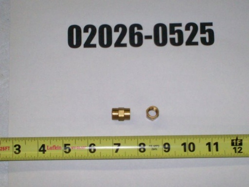 [Coupler, Pipe  (1/8" NPT BRASS)] 02026-0525
