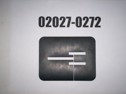 [Cover, Park Brake Lever] 02027-0272