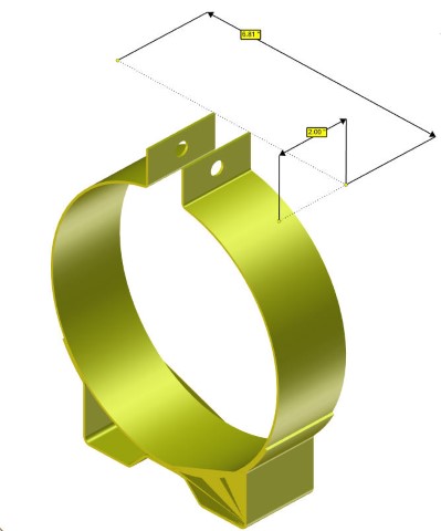 [Bracket, Mount  (Air Cleaner)] 02036-0085