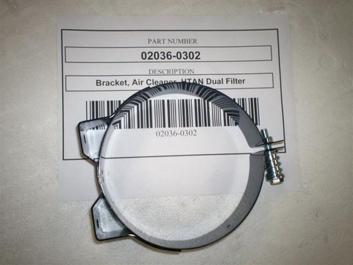 [Bracket, Air Cleaner, HTAN Dual Filter] 02036-0302