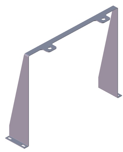 [Bracket, Upper Radiator HTSBAN] 02038-0243