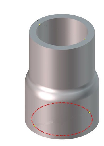 [Hose, Reducer  (1 3/4" to 1 1/2")] 02038-0386