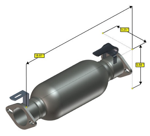 [Converter, Catalytic    (ford 4.2 / 2.5] 02039-0313