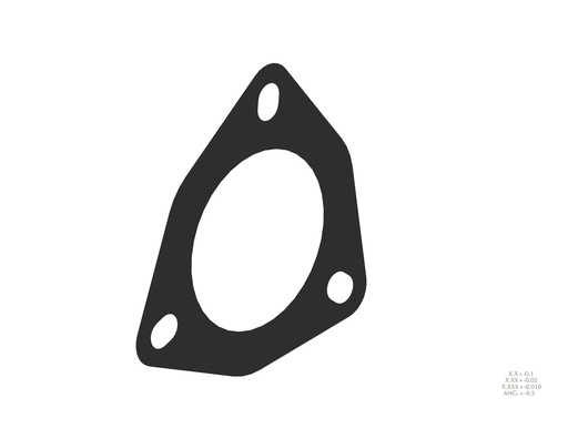 [Gasket, Flange  (3 Hole)] 02039-0611