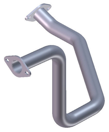 [Exhaust Assembly, Mid Pipe, HTSBGF] 02039-0649