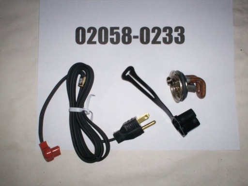 [HEATER, BLOCK 1 5/8"] 02058-0233