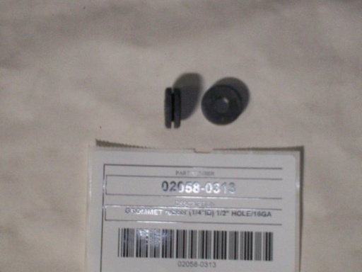 [Grommet, Rubber, 5/16 x 9/16 x 1/16] 02058-0313