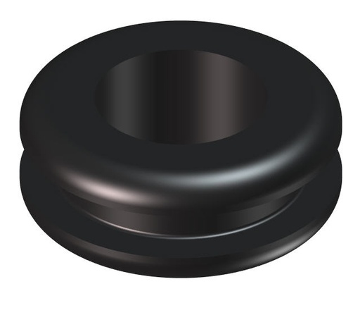 [Grommet, Rubber, 7/8 x 1-1/4 x 1/4] 02058-0755