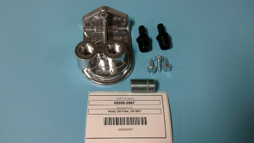 [Head, Oil Filter, 3/8 NPT] 02058-0967