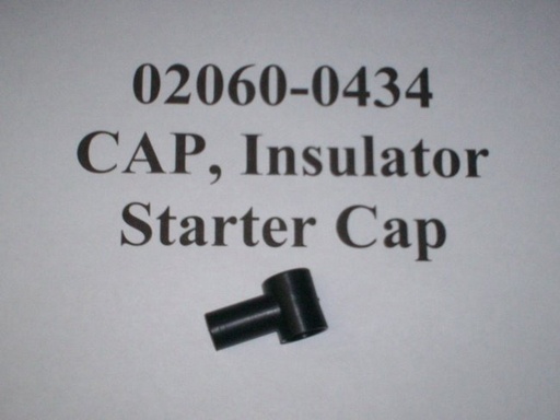[Cap, Insulator Starter Cap ( Black )] 02060-0434