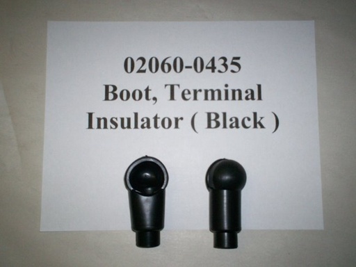 [Boot, Terminal Insulator (Black)] 02060-0435
