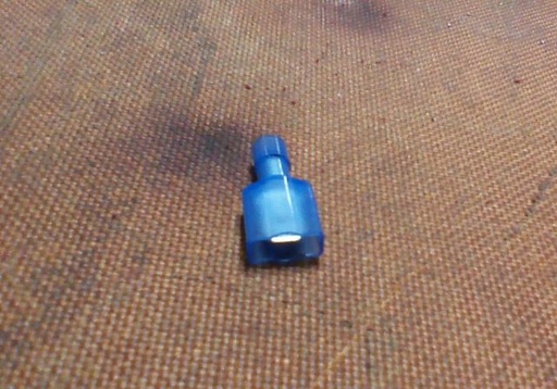 [Connector, Push on 14-16 Male Blue] 02060-0533