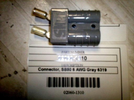 [Connector, SB50 6 AWG Gray 6319] 02060-1310