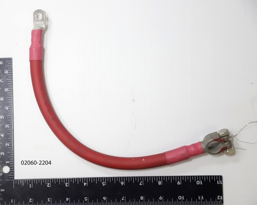 [Cable, Battery, Red, 3/8 Eye to eye, 14"] 02060-2204