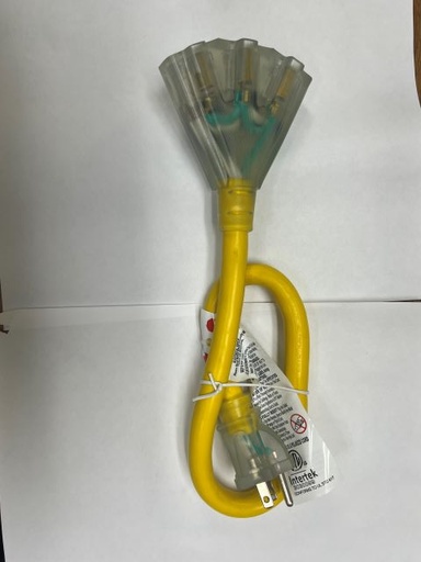 [Extension Cord, 3 Way Split] 02060-2909