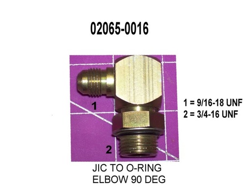 [Fitting, Adapter   (90d * 6801-06-08)] 02065-0016