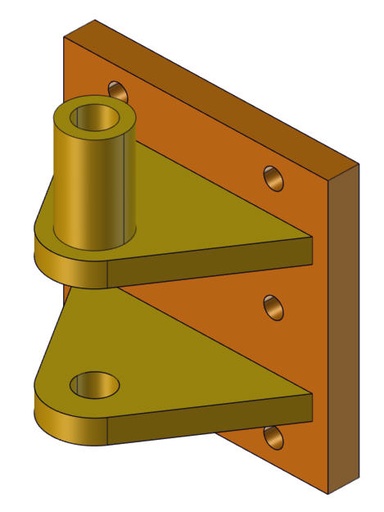 [HITCH BASE ASSY  (BOEING)] 02070-0343