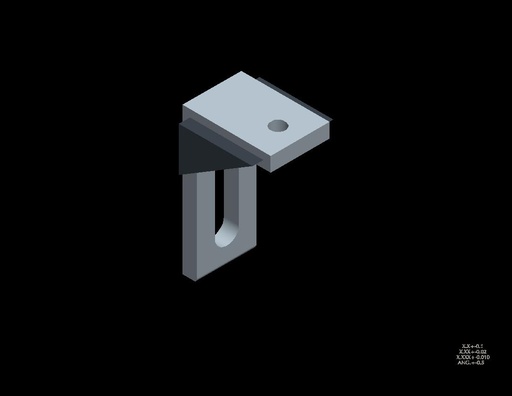 [Bracket, Rail Stop Baggage] 07158-0112