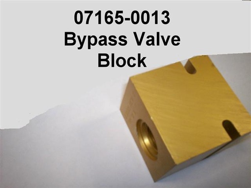 [Block, Bypass Valve] 07165-0013
