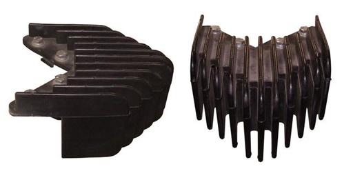 [Bumper, Corner Finn Type ( Black)] 211-10001