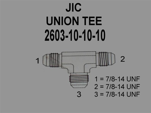 [Fitting, Adapter  (Tee * 2603-10-10-10)] 2603-10-10-10