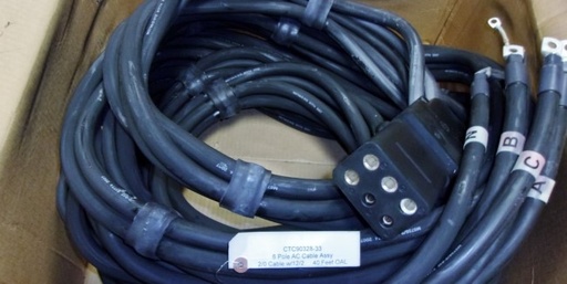 [Cable, 40Ft ,2/0, 6 Pole Assembly] 402034-003