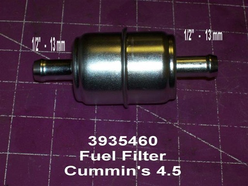 [Filter, Fuel  in line (Cummins 4.5)] 5683935460